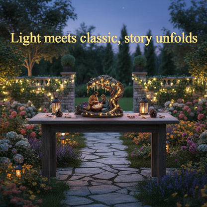 🎄🎁3D Christmas Nativity Scene Decorative Figurine