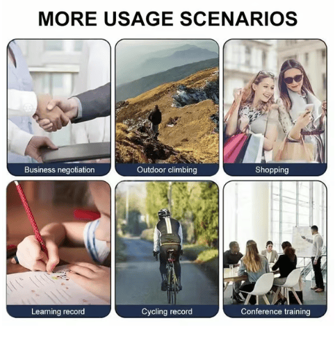 🏆Flash Sale⚡ 50K+ SOLD! Almost Gone-🔥HD 1080P Rechargeable Mini Body Camera With Night Vison&Rotating Lens📷️