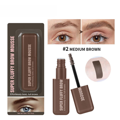 Eyebrow Volumizing Mousse, Buildable Soft & Full brows, All-day Wear, Flake Resistant