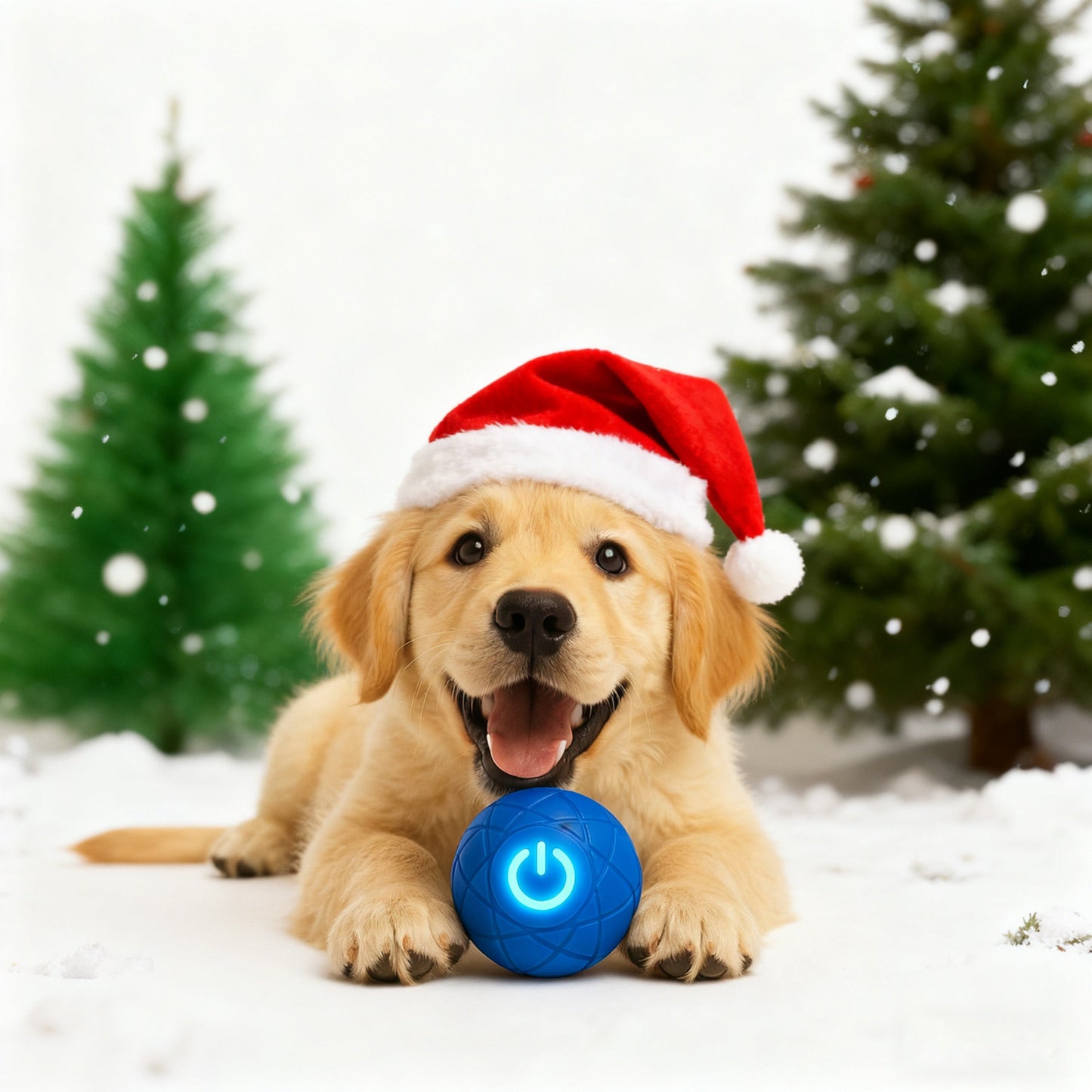 🎁 A Christmas Surprise for Your Fur Baby! ✨ Pet Bounce Ball for Cats🐱 & Dogs🐶