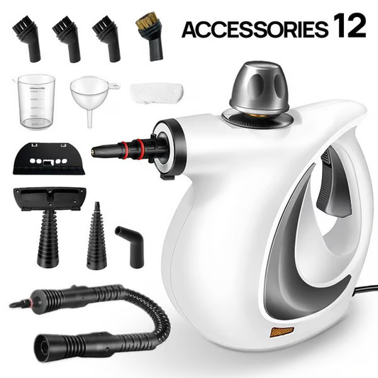 🌊Pressurized Handheld Multi-Surface Steam Cleaner with 12 Accessories