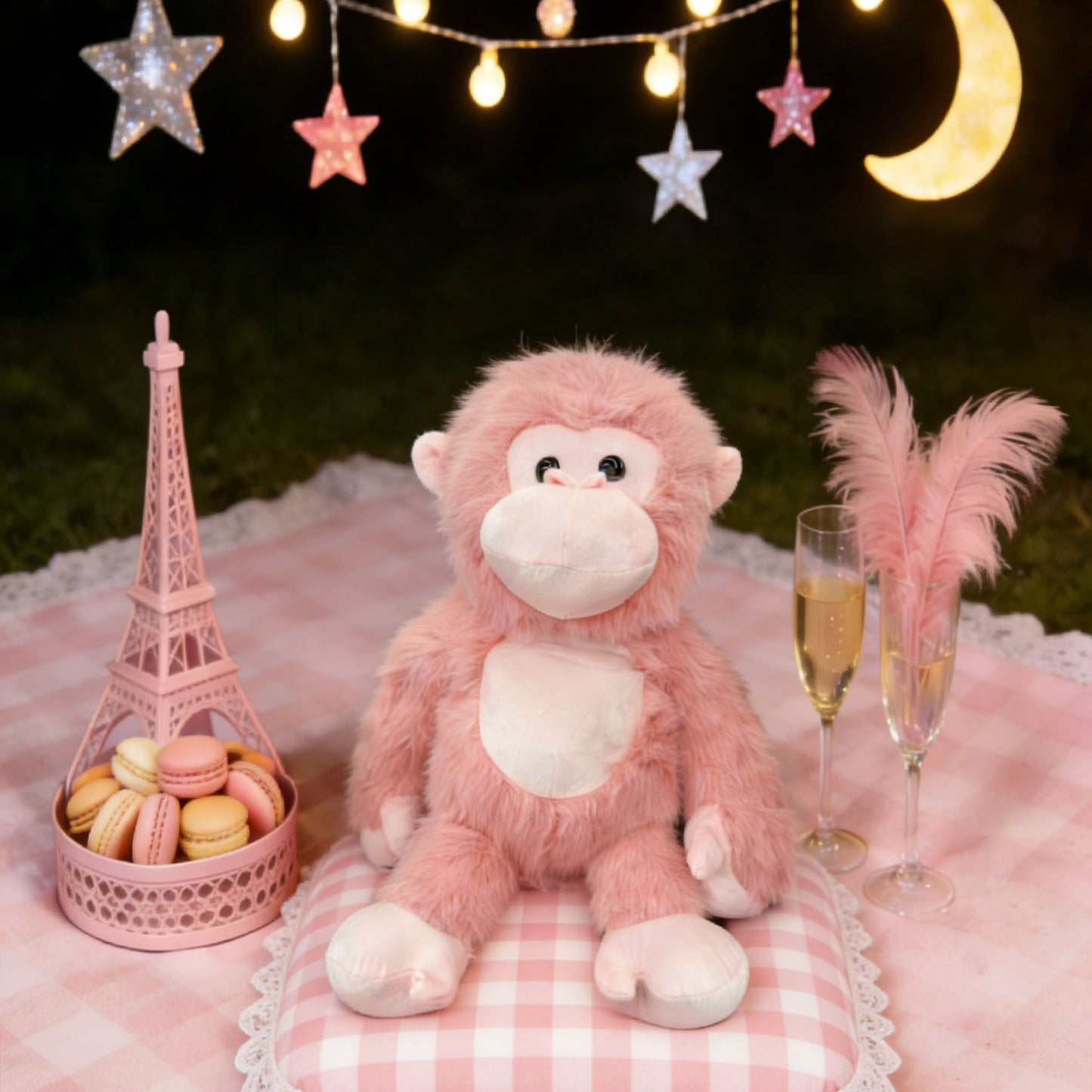 🐮Adorable Pink Highland Cow Plush