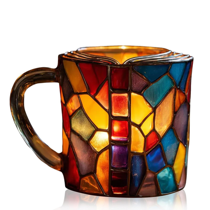 Ceramic Innovative 3D Painting Book Mug