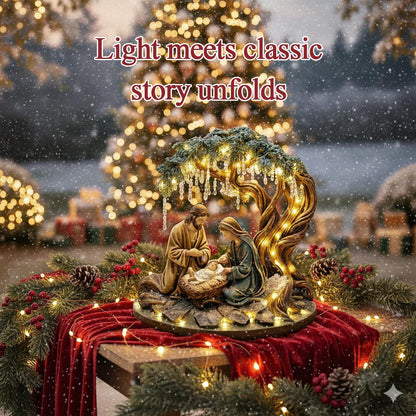 🎄🎁3D Christmas Nativity Scene Decorative Figurine