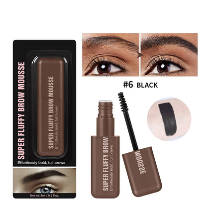 Eyebrow Volumizing Mousse, Buildable Soft & Full brows, All-day Wear, Flake Resistant