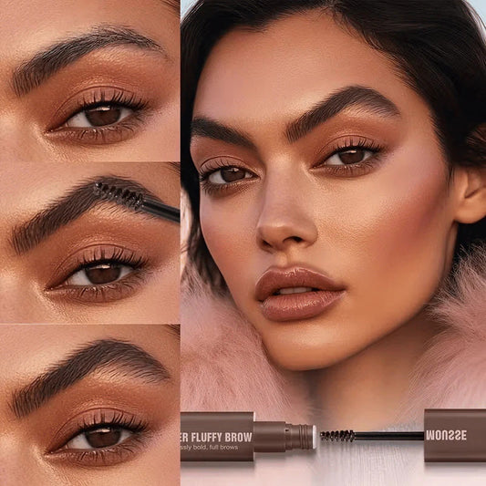 Eyebrow Volumizing Mousse, Buildable Soft & Full brows, All-day Wear, Flake Resistant