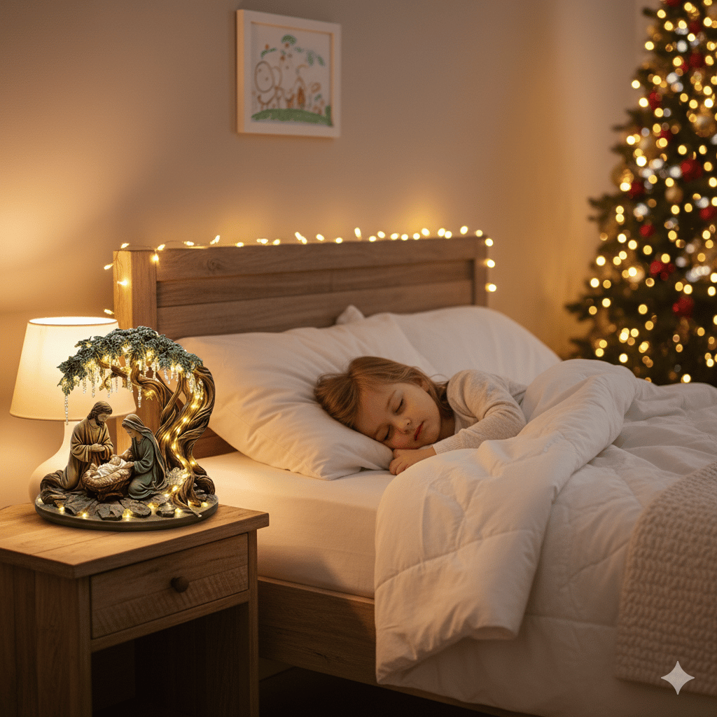 🎄🎁3D Christmas Nativity Scene Decorative Figurine