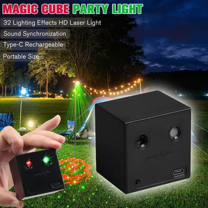 🔥Last Day 49% OFF-✨Mini Portable Stage Lights - Rechargeable Disco Party Atmosphere Lights