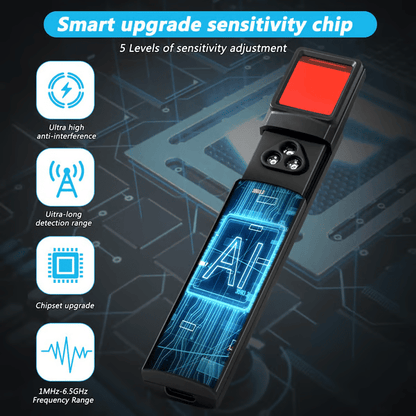 Limited-Time Offer ⏳ Hidden Camera & GPS Tracker Detector with RF Signal Scanner – Find Hidden GPS Trackers Now at 50% Off! 🔥