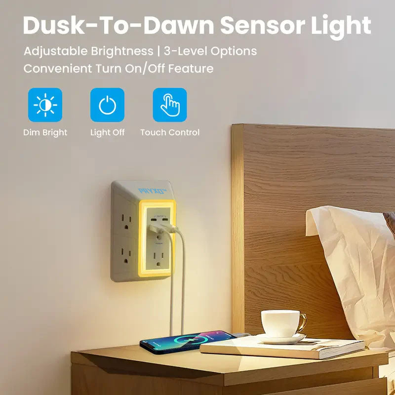 Too Many Plugs? This 9-in-1 Power Station Cleans Up the Mess Instantly