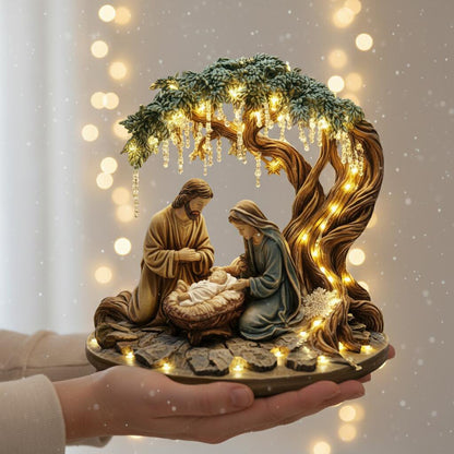 🎄🎁3D Christmas Nativity Scene Decorative Figurine