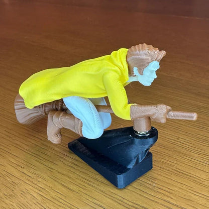 🏆NEW YEAR SALE 47% OFF🔮🚗Witch and Wizard Broomstick Dashboard Drift Ornaments