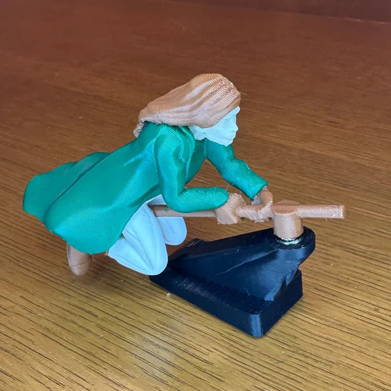 🏆NEW YEAR SALE 47% OFF🔮🚗Witch and Wizard Broomstick Dashboard Drift Ornaments