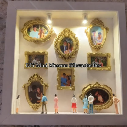 ✨DIY Mini Museum Silhouette Box – Celebrate Your Unique Memories in Style💖