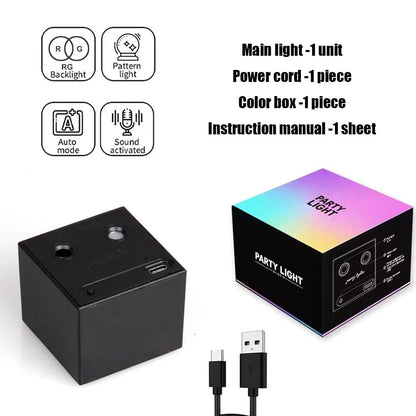 🔥Last Day 49% OFF-✨Mini Portable Stage Lights - Rechargeable Disco Party Atmosphere Lights