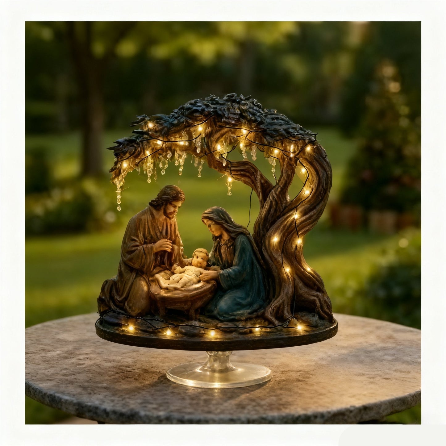 🎄🎁3D Christmas Nativity Scene Decorative Figurine