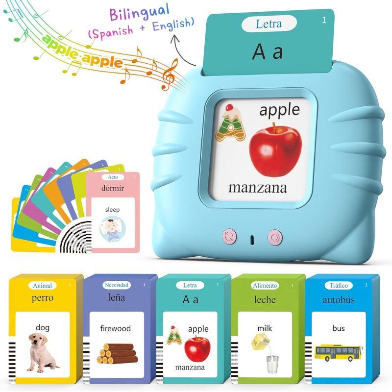 ⚡Hot Sales 49% OFF🔥Multilingual Talking Flash-Card Reader with Cards