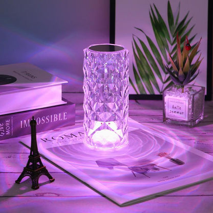 🎁Last Day Promotion 49% OFF🔥Artificial Crystal Table Lamp(Can Switch 16 Colors)