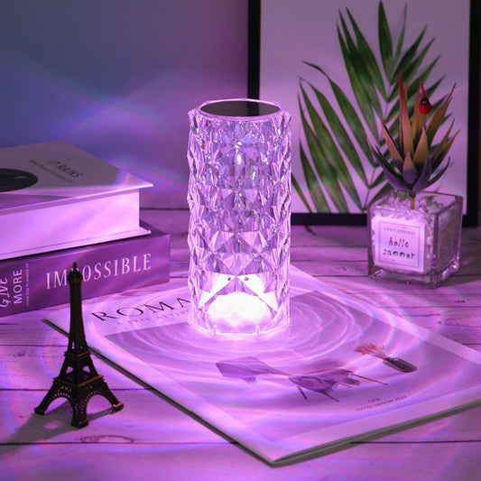 🎁Last Day Promotion 49% OFF🔥Artificial Crystal Table Lamp(Can Switch 16 Colors)