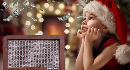 🎁 Hot Sale 49% OFF 🔥Retro Style Wooden Money Box with Counter Piggy Bank Handmade Saving Money Goal Piggy Bank