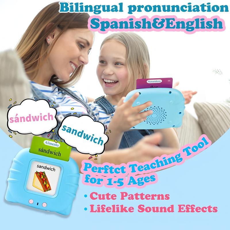 ⚡Hot Sales 49% OFF🔥Multilingual Talking Flash-Card Reader with Cards