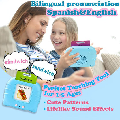 ⚡Hot Sales 49% OFF🔥Multilingual Talking Flash-Card Reader with Cards