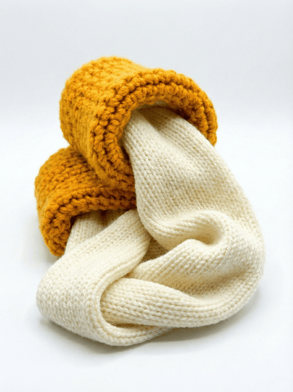 🧀Mozzarella Stick Scarf - Fun & Warm Winter Gift