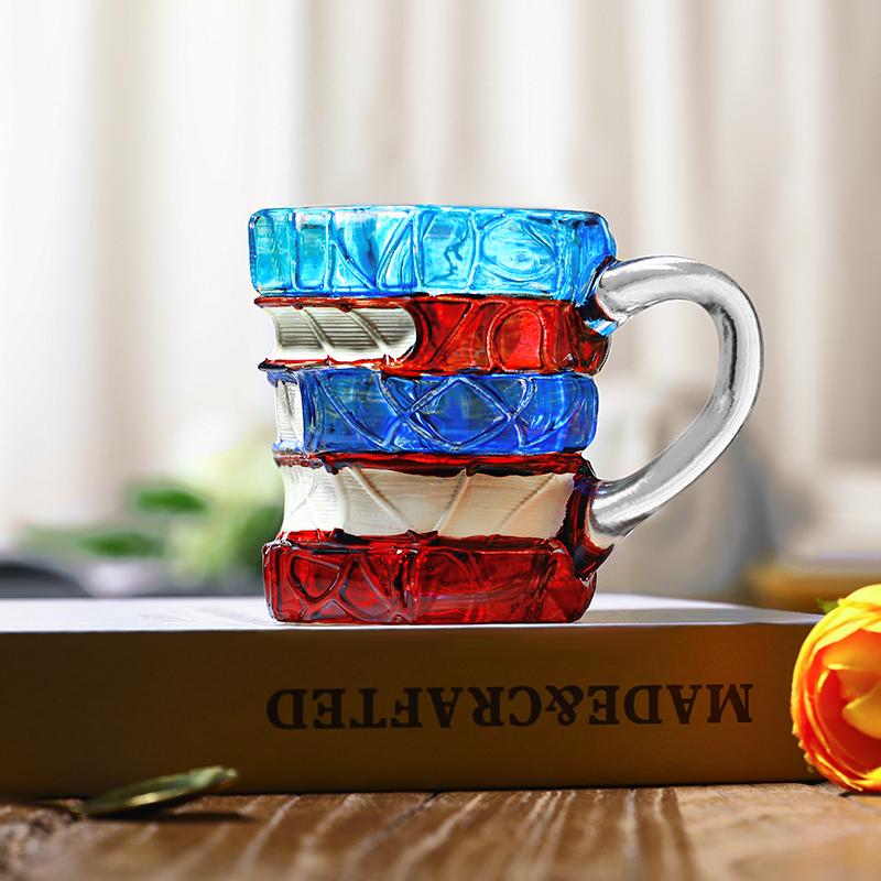 Ceramic Innovative 3D Painting Book Mug