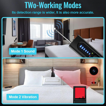 Limited-Time Offer ⏳ Hidden Camera & GPS Tracker Detector with RF Signal Scanner – Find Hidden GPS Trackers Now at 50% Off! 🔥