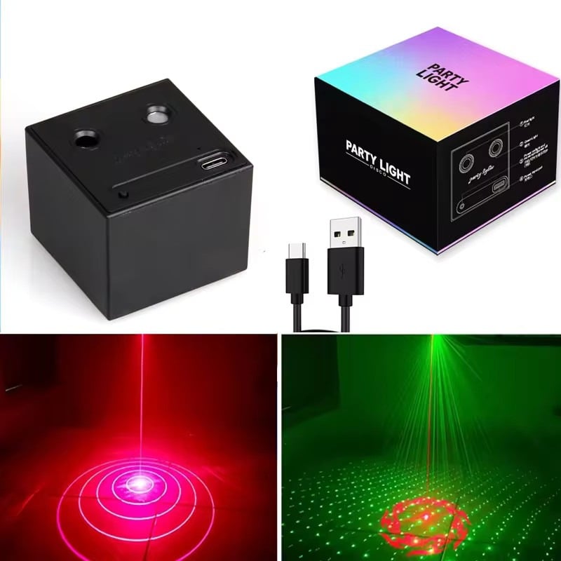 🔥Last Day 49% OFF-✨Mini Portable Stage Lights - Rechargeable Disco Party Atmosphere Lights