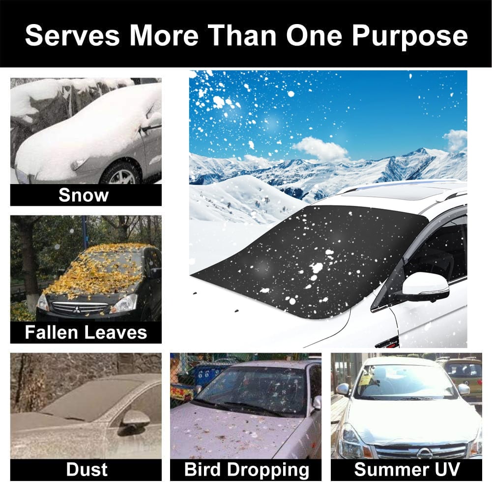🛡️2025 Upgraded Car Windshield Magnetic Snow Cover