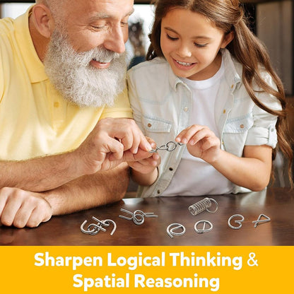 The Best Christmas Gift🎁 Metal Montessori Puzzle Solving