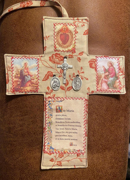 ✝️Handmade Portable Catholic Altar for Daily Prayer & Devotion|🎁Christian Catholic Gifts