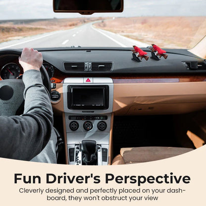 🏆NEW YEAR SALE 47% OFF🔮🚗Witch and Wizard Broomstick Dashboard Drift Ornaments