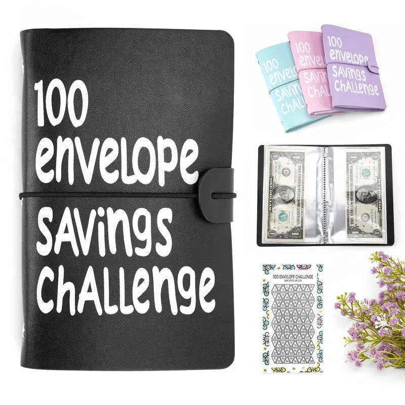 🔥LAST DAY 49% OFF🔥--✉️100 Envelope Savings Challenge Book